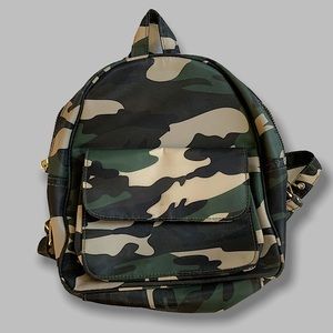 ✨SOLD✨Camo Mini Backpack
